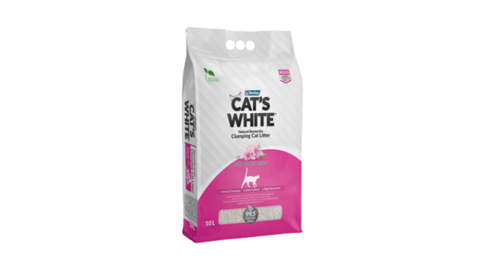 Cat's White Olor Talco de bebé