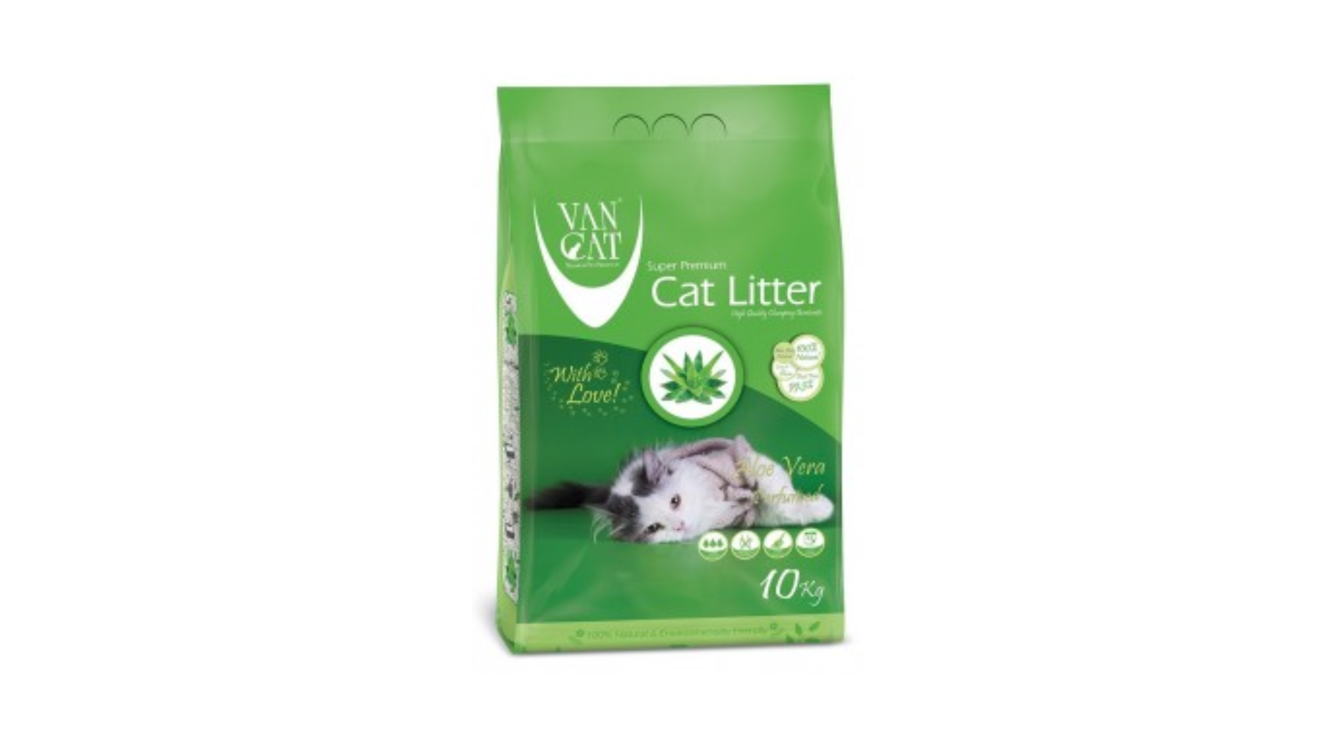 Van Cat Aloe Vera Arena Sanitaria